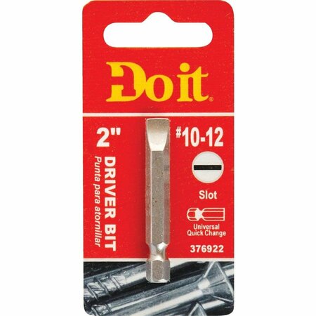 ALL-SOURCE #10-12 Slotted 2 In. Power Screwdriver Bit 306941DB